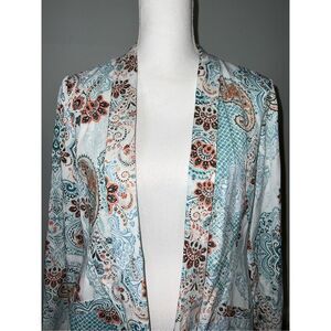 Women’s Chico Paisley Beach Blazer MEDIUM